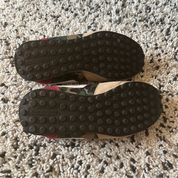 Joe Fresh Women’s Camo Sneakers with Laces Neutral Green Basic Streetwear Size 6 - Picture 7 of 7